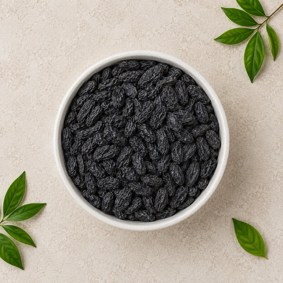 Dried Black Raisins (Premium Quality)