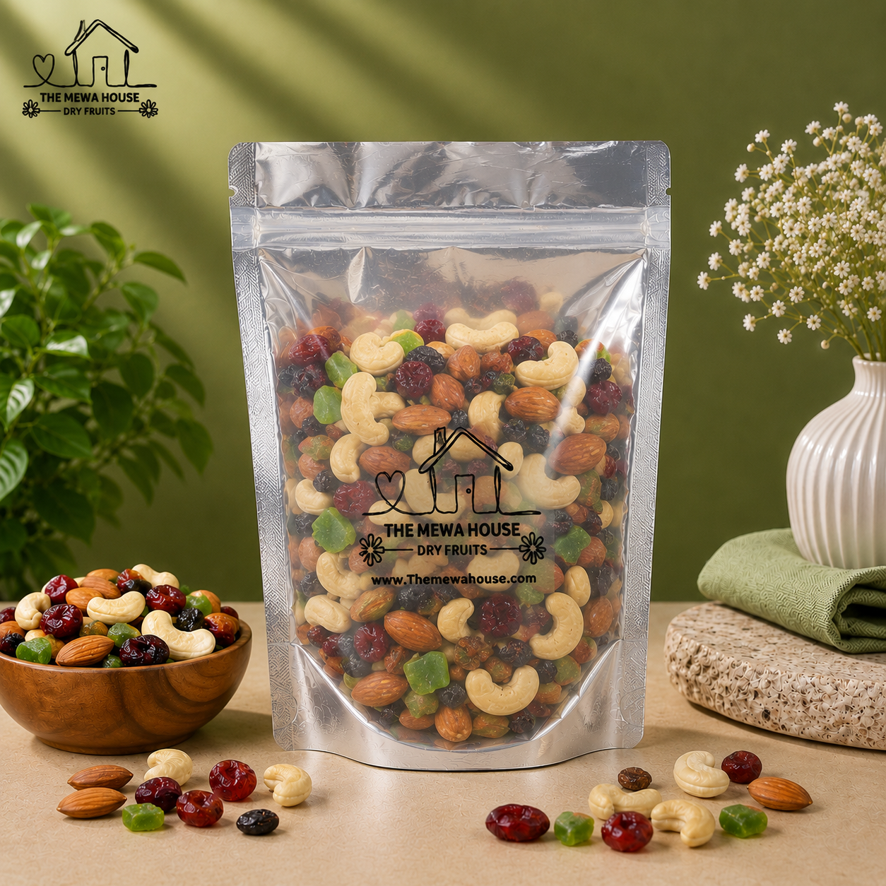 Plain Trail Mix (Lots of Nuts & Berries)